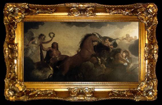 framed  Charles le Brun Hercules, ta009-2